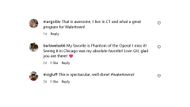 Fan responses to McKenna's post | Image: Chris McKenna/Instagram